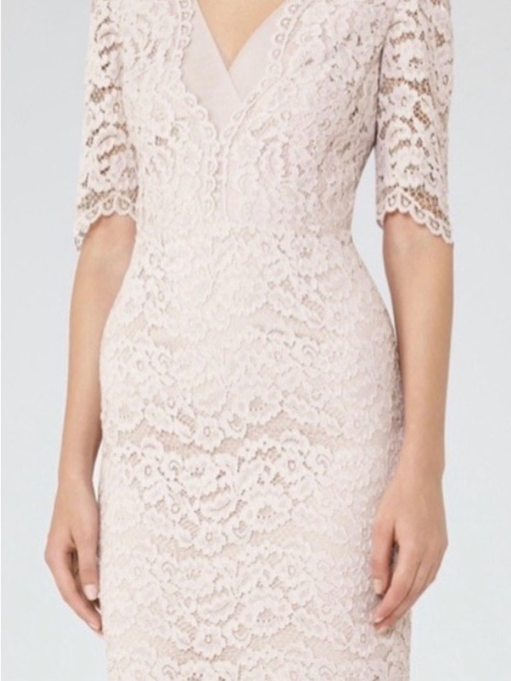 Reiss Dahlia Lace Sheath Dress